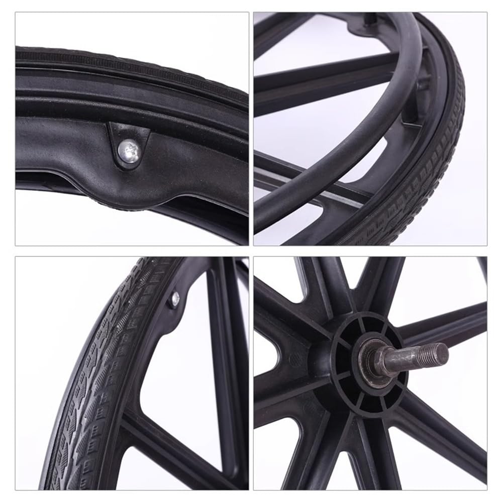 Amazon.co.jp: 1ペア 車椅子用ホイール 輪直径24インチ 車椅子